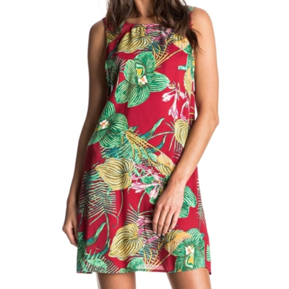 NEW Roxy Cuba Tropical Mini Dress